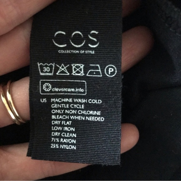 COS Black dress Small - Picture 4 of 6